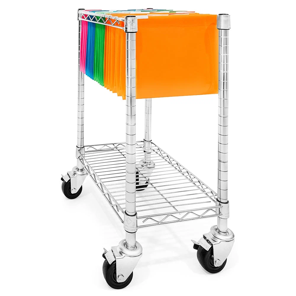 Easy-to-Use File Cart Expertly Made