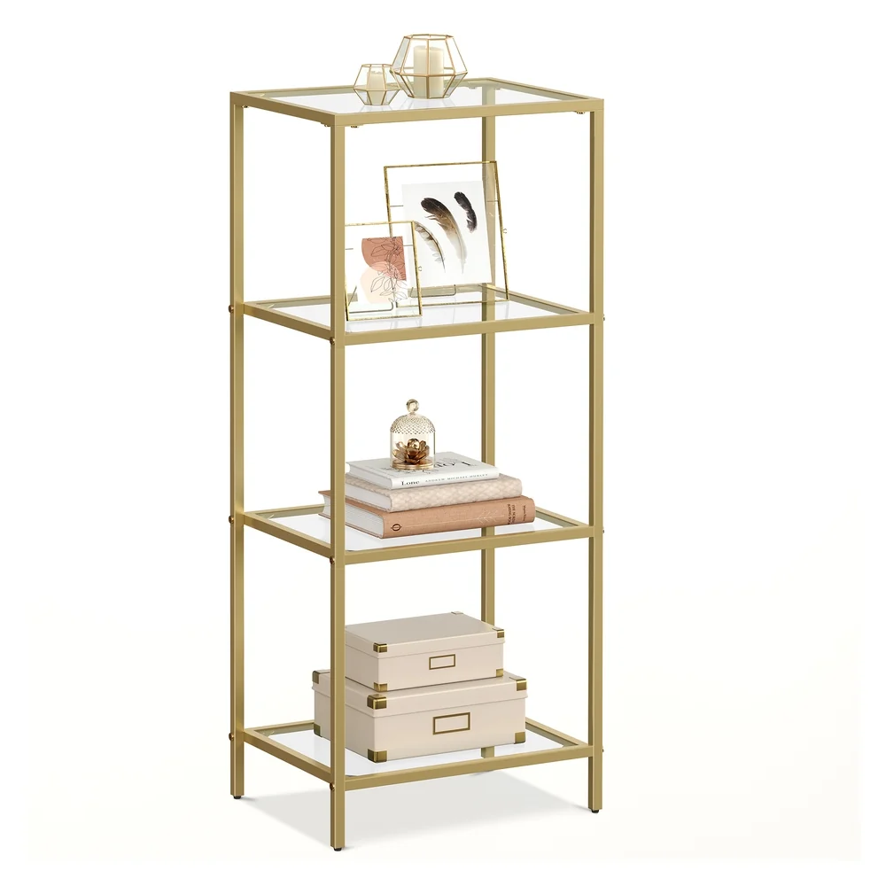 Premium VASAGLE Baris Collection – Slim Shelving Unit for Bedroom Prestigious