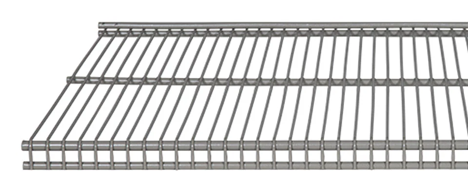Quality 24 quot x12 quot VENTILATED SHELF NICKEL Comfortable