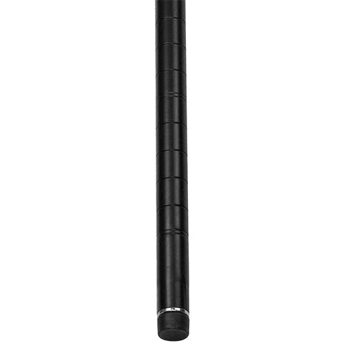 Contemporary Black Wire Shelving Post Recyclable