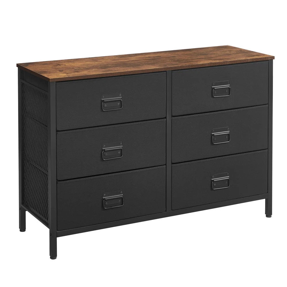 Innovative SONGMICS Wide Storage Dresser with 6 Drawers Versatile