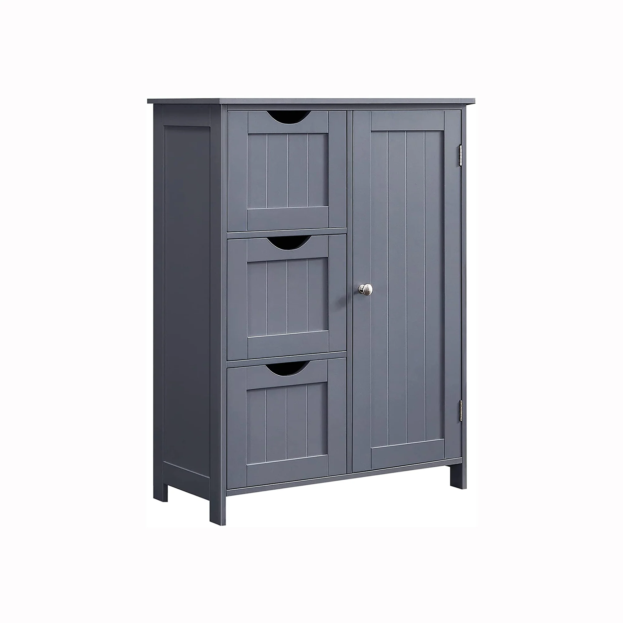 Functional VASAGLE 3 Large Drawers Floor Cabinet Eco-Friendly