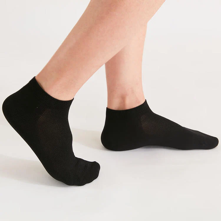 Lightweight MEN SOCKS ANKLE BK Powerful