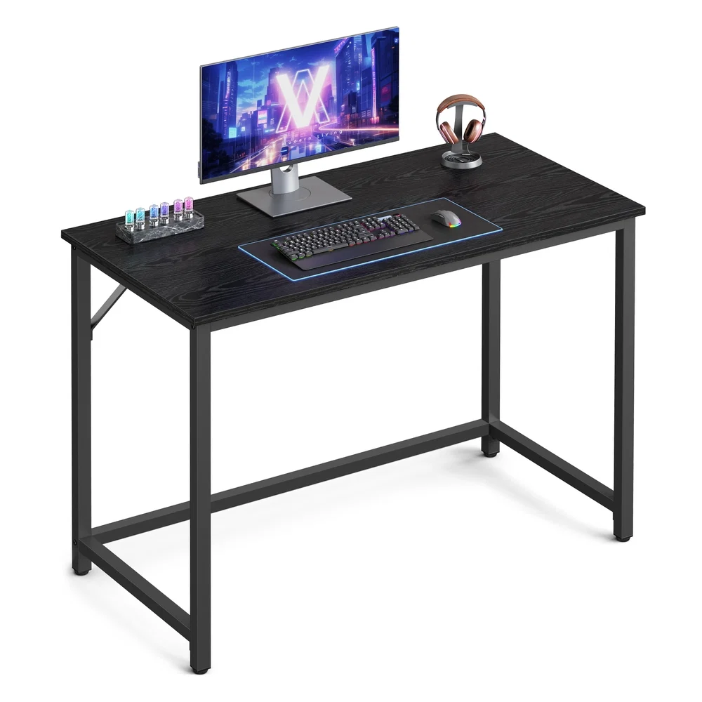 Environmentally Friendly VASAGLE Home Office Small Study Workstation Effective