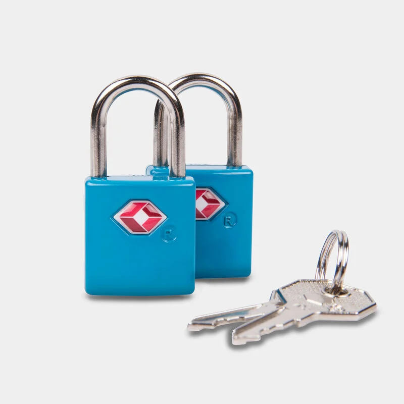 Unique TSA PADLOCKS SET OF 2 BLUE Optimized