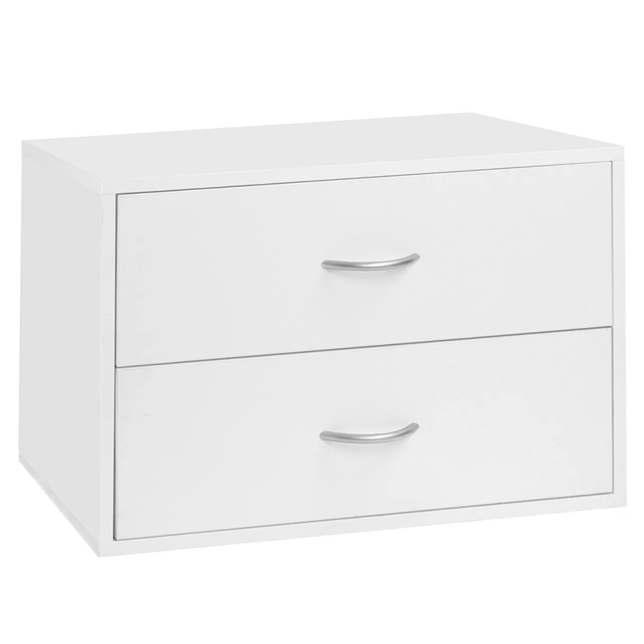 Premium DBLHANG BIG OBOX 2 DRWR WHITE Casual