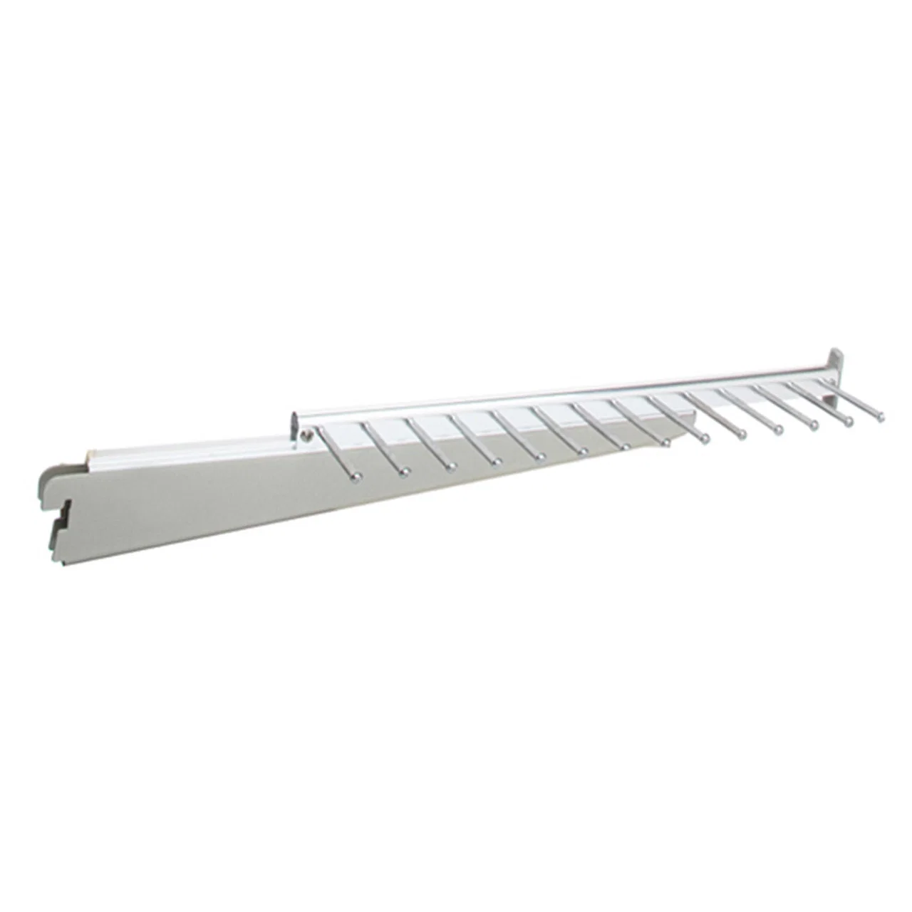 Dependable SLIDING TIE amp BELT RACK NICKEL Long-Lasting