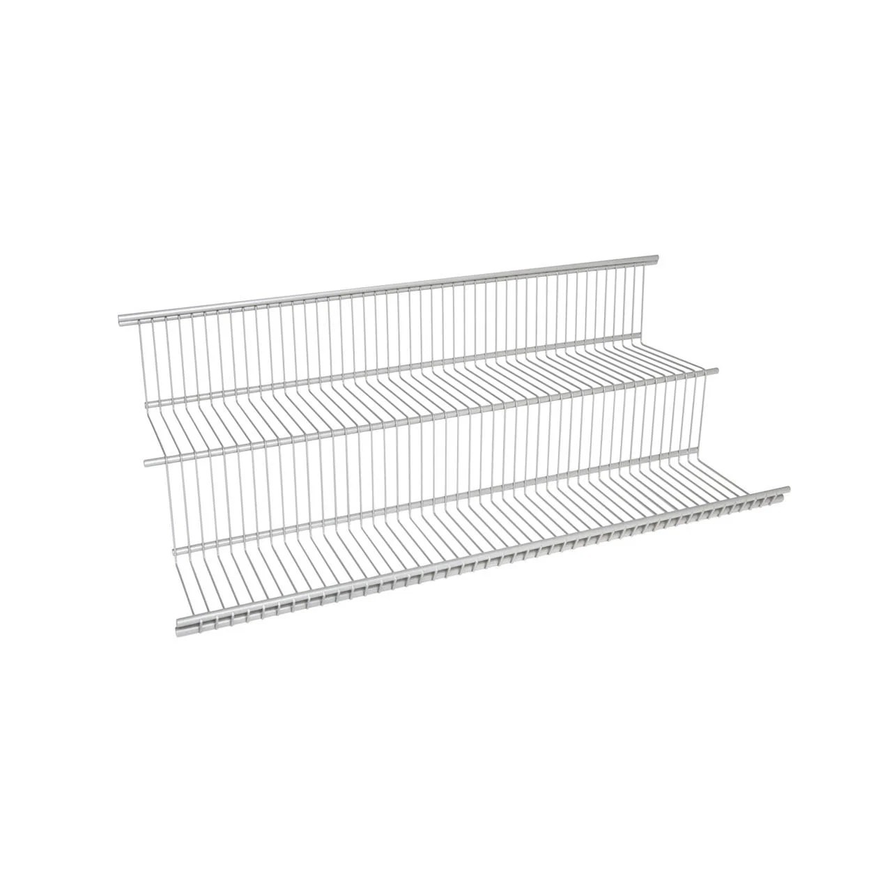 Premium 24 quot TIERED VENTILATED SHELF NKL Powerful