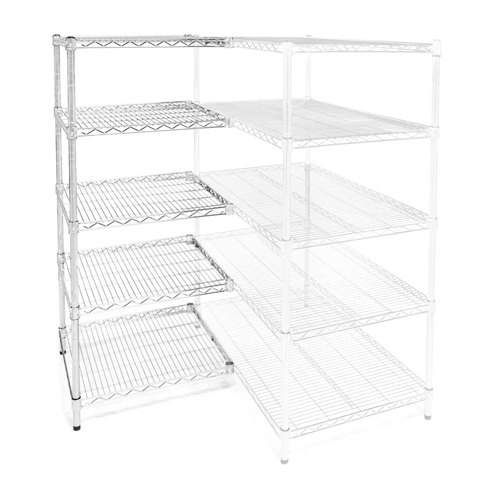 Exceptional 24 quot d x 30 quot w Wire Shelving Add-Ons w 5 Shelves Crafted