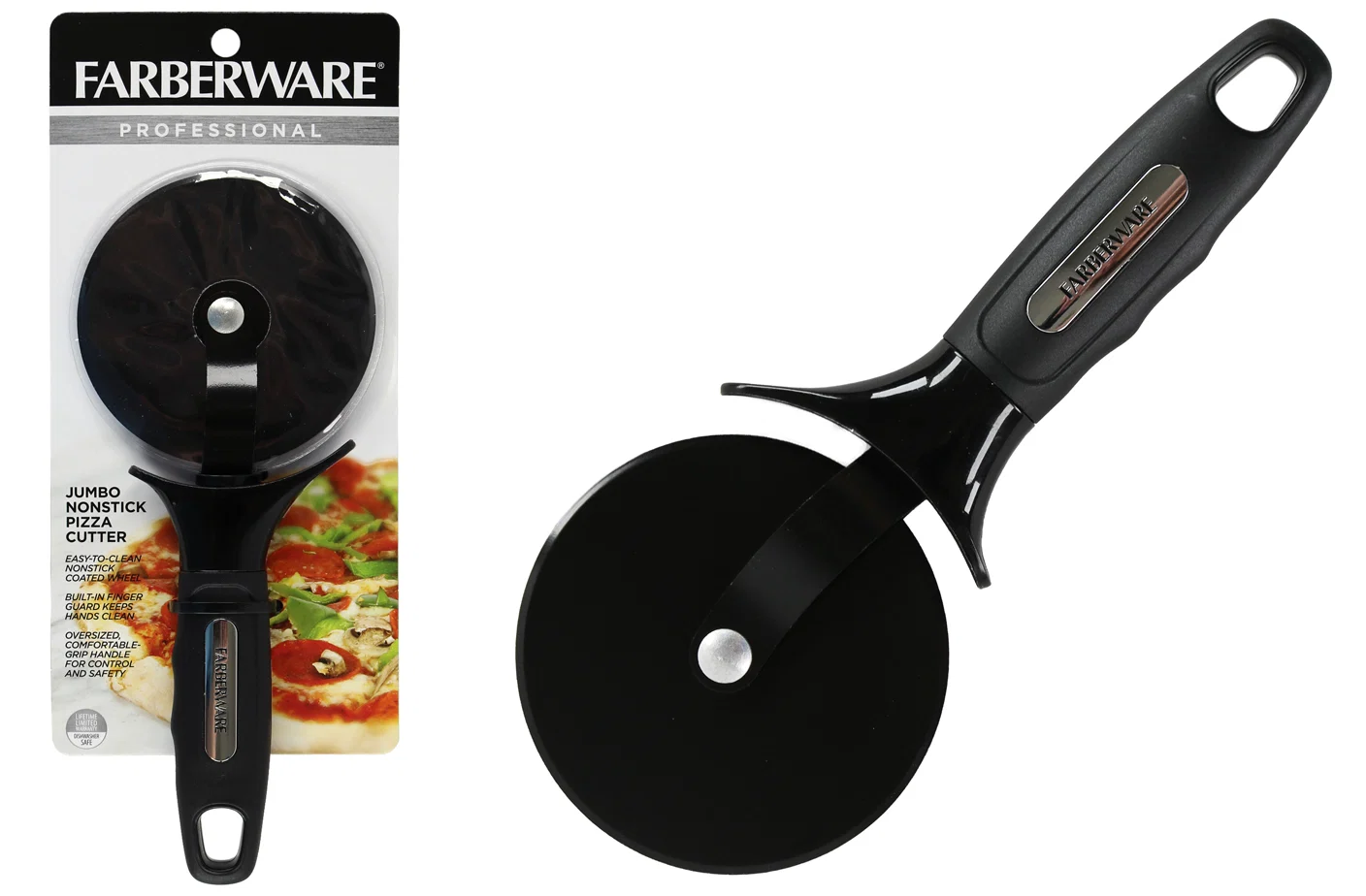 Prestigious JUMBO NON-STICK PIZZA CUTTER Breathable