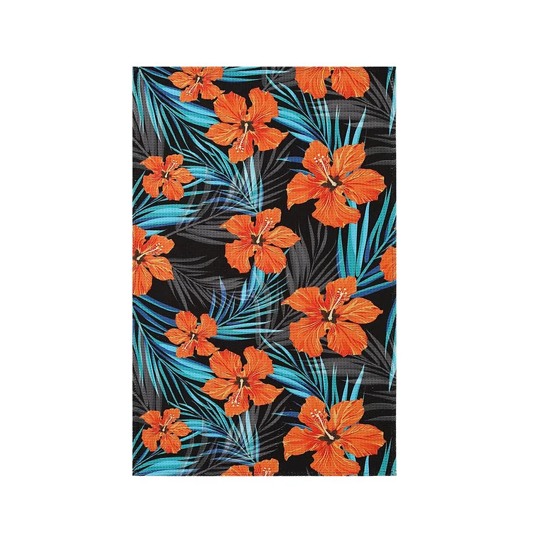 Relaxed RHB FLOWER NIGHT DISH TOWEL Selected