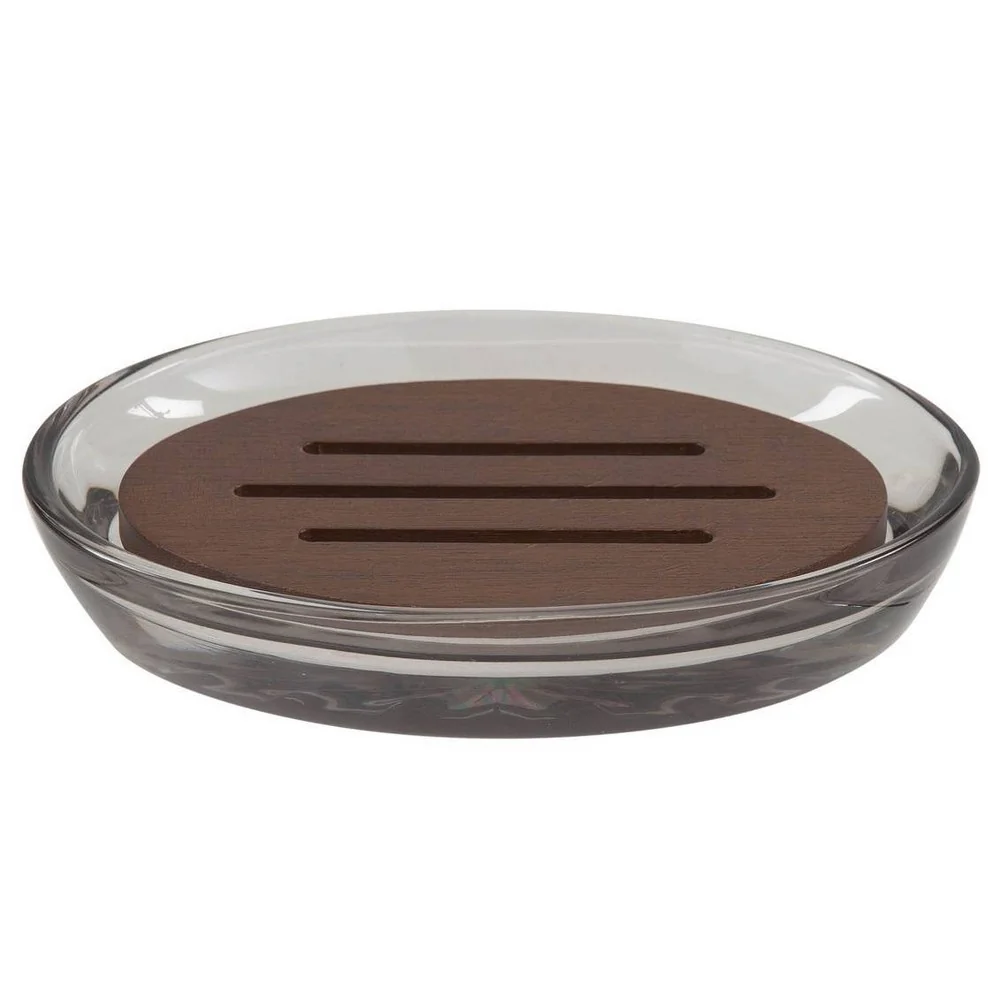 Traditional VASO SOAP DISH ACASIA GREY Luxury