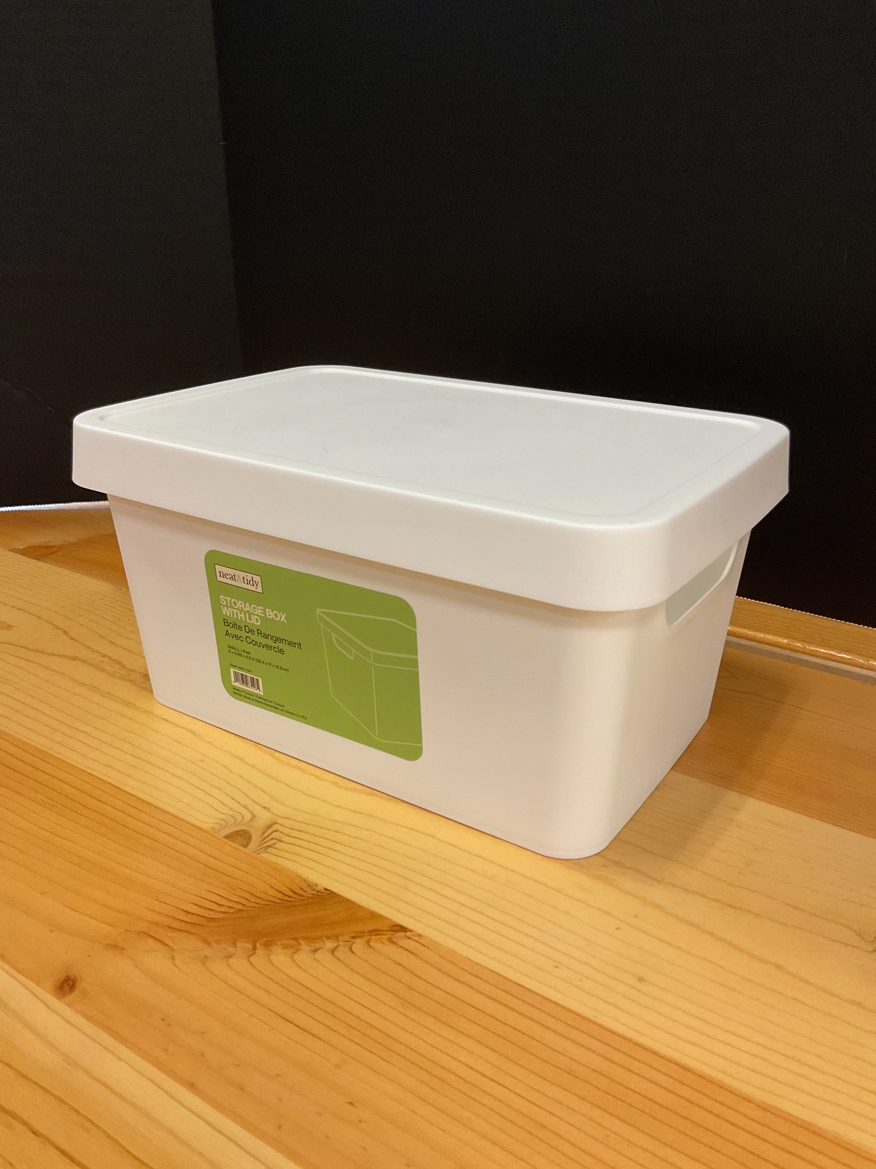 Specialty STRG BOX W LID 11.2 X 6.7 X 5 WHITE Environmentally Friendly