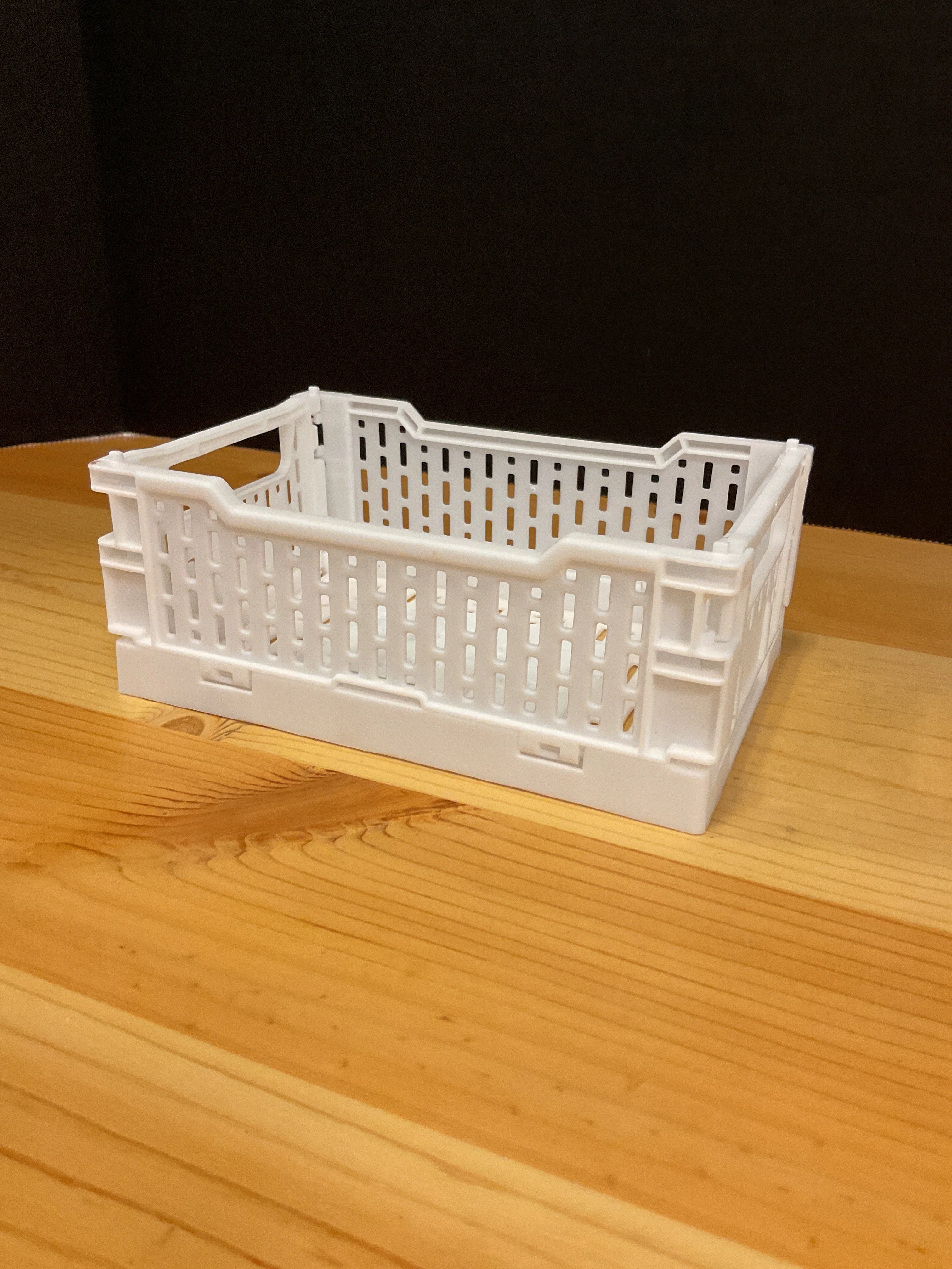 Environmentally Friendly FLDBL BASKET 5.9 X 4.1 X 2.4 WHITE Comfortable