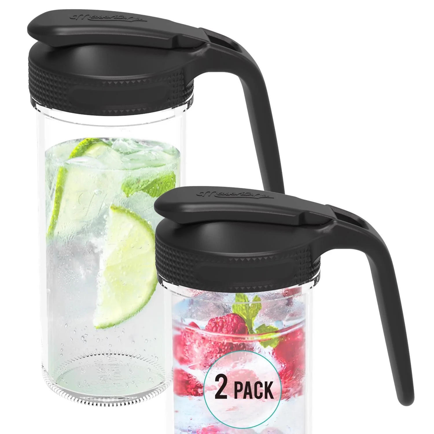 Modern REGULAR MOUTH FLIP CAP LID W HANDLE Minimalist