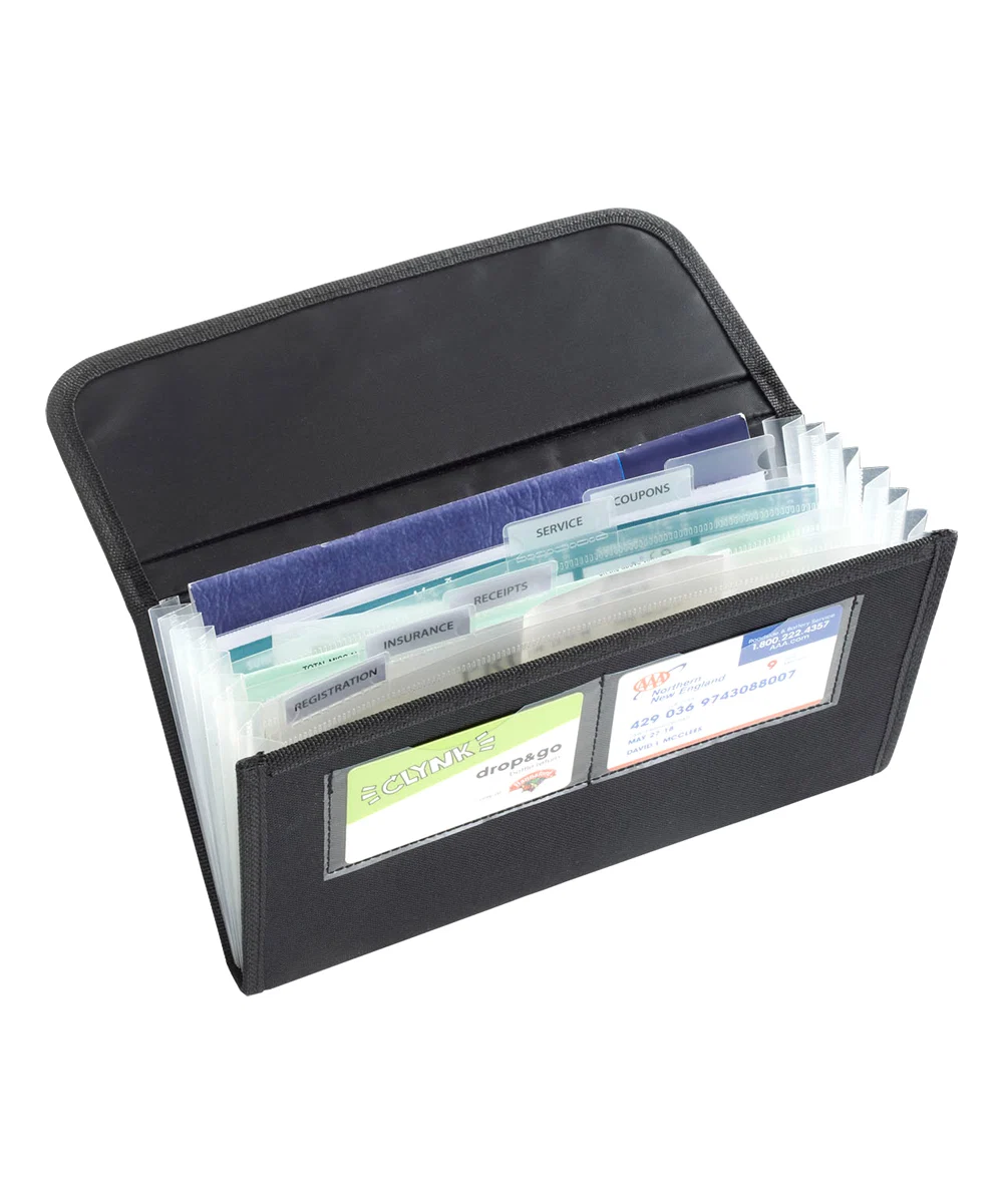 Convenient GLOVE BOX ORGANIZER Secure