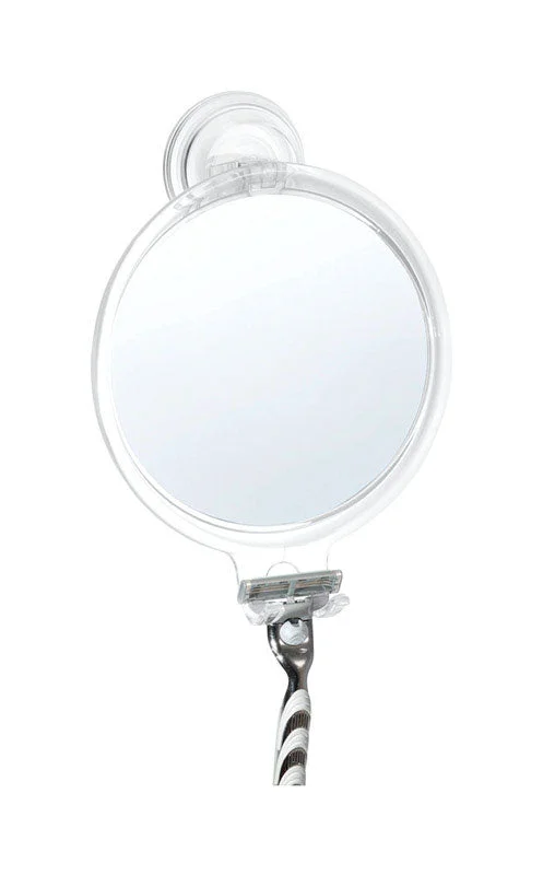 Green SUCTION SHOWER MIRROR Elegant
