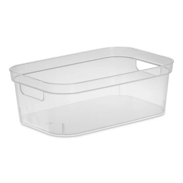 Refined SMALL STORAGE BIN CLEAR Consistent