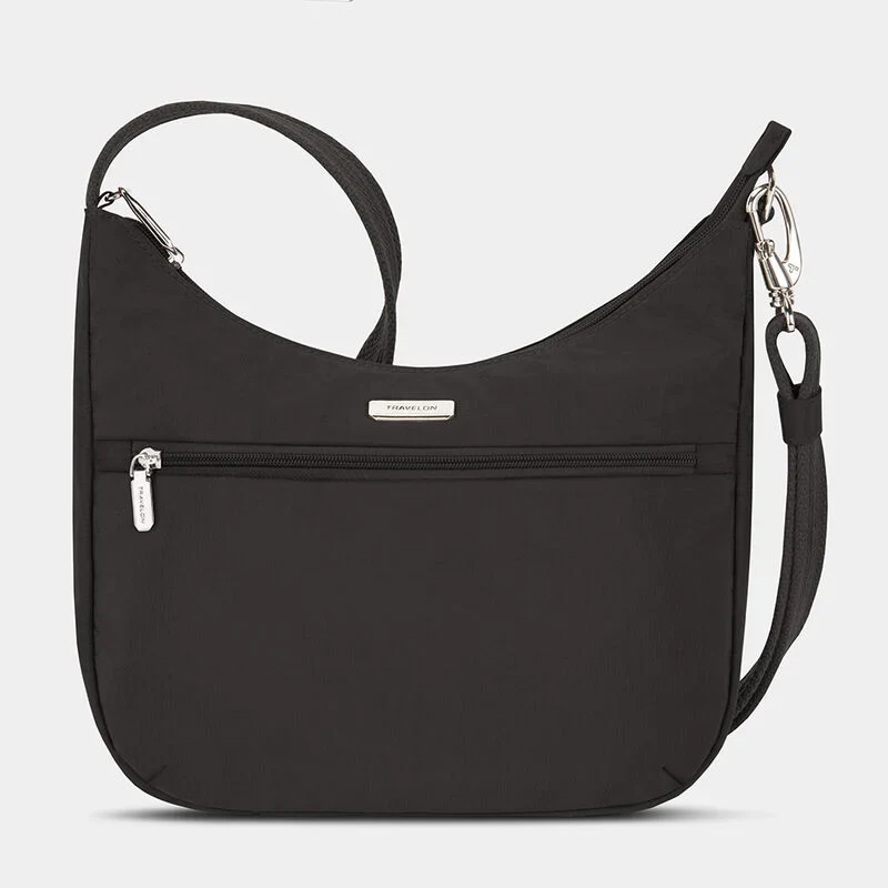 User-Friendly ESSENTIALS AT EAST WEST SM HOBO BLK Fashionable