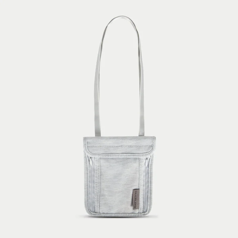 Certified UNDERGARMENT NECK POUCH GRAY High-End
