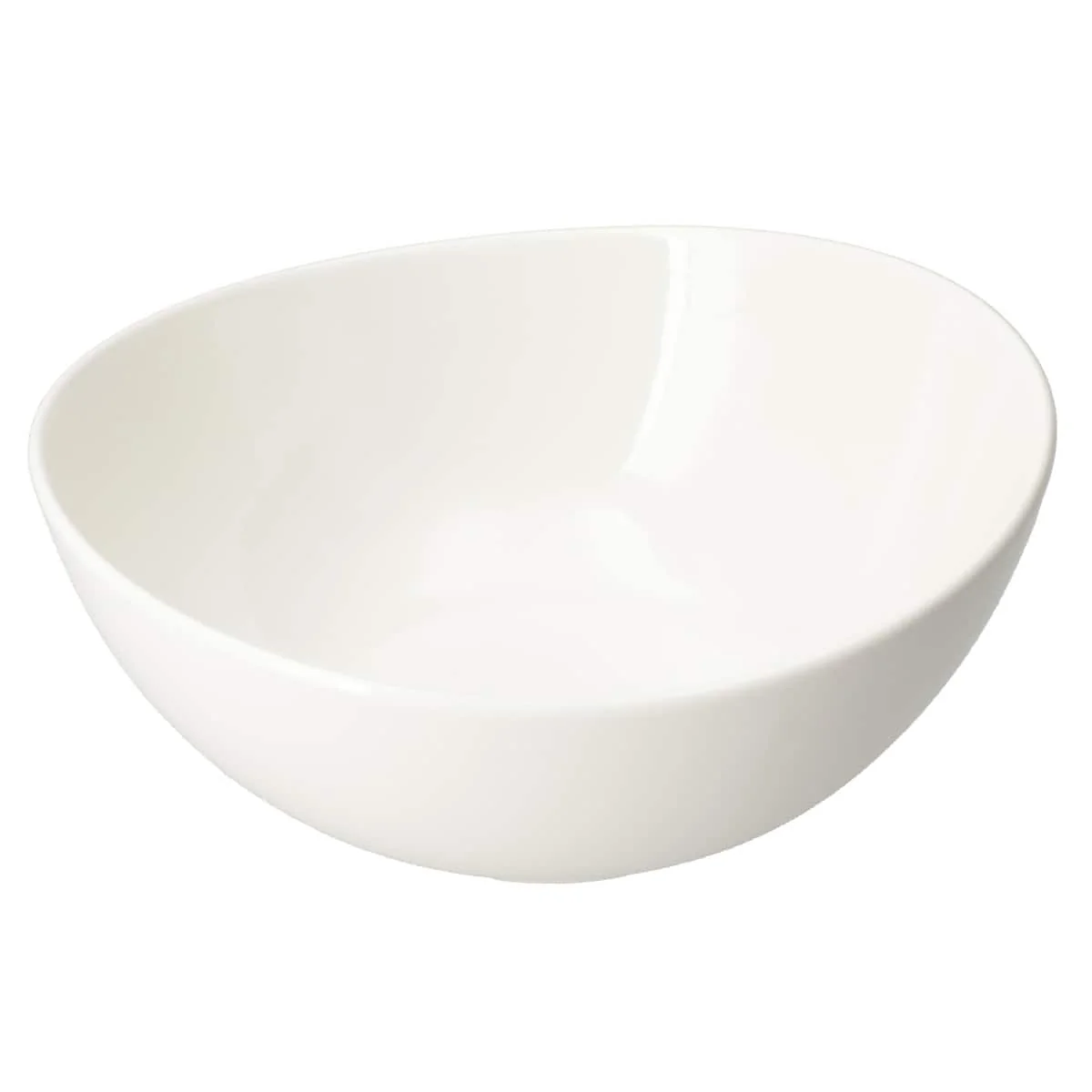 Detailed Bowl 18 x 16.5cm White Enhanced