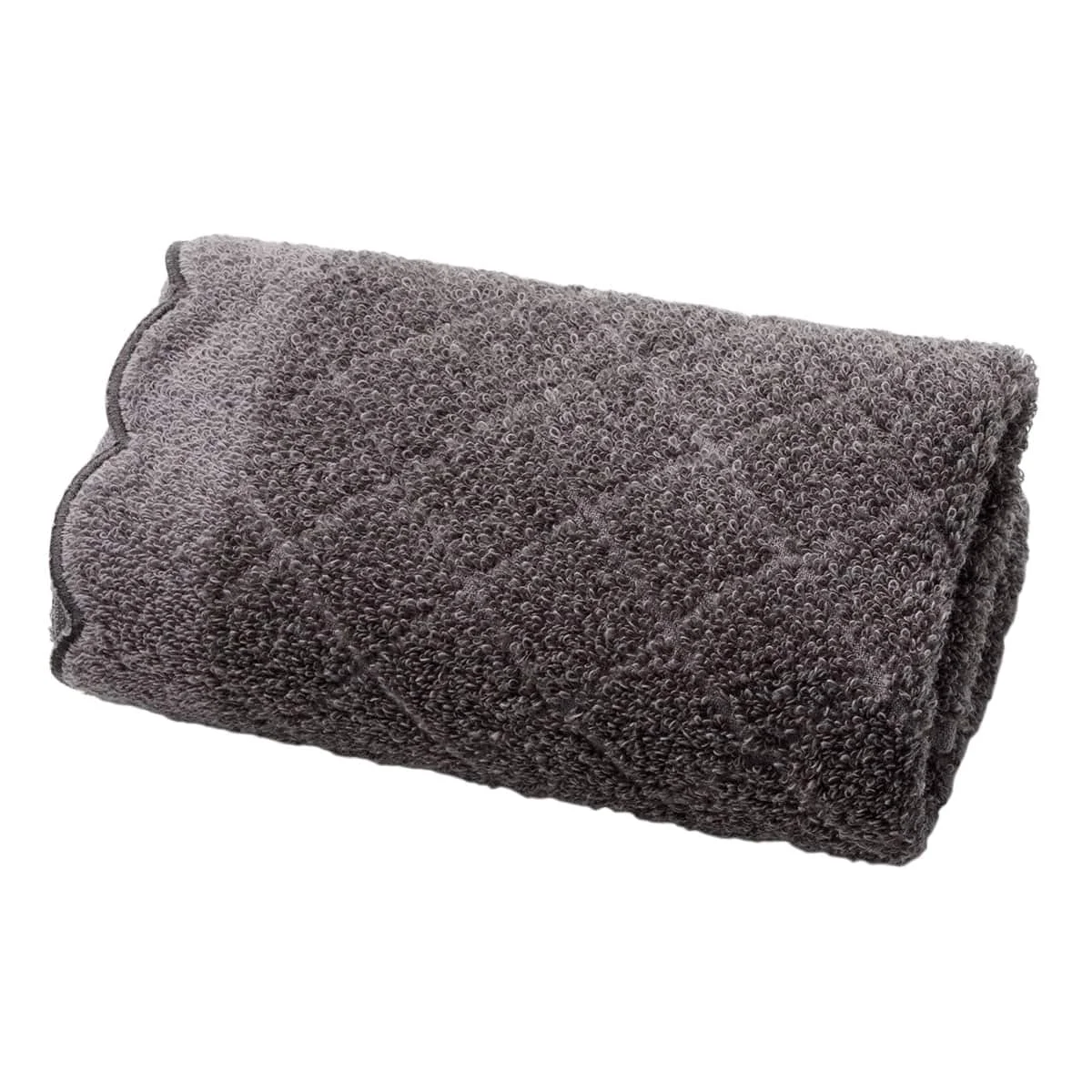 Professional Face Towel 34 x 80 cm Middle Gray High-Quality