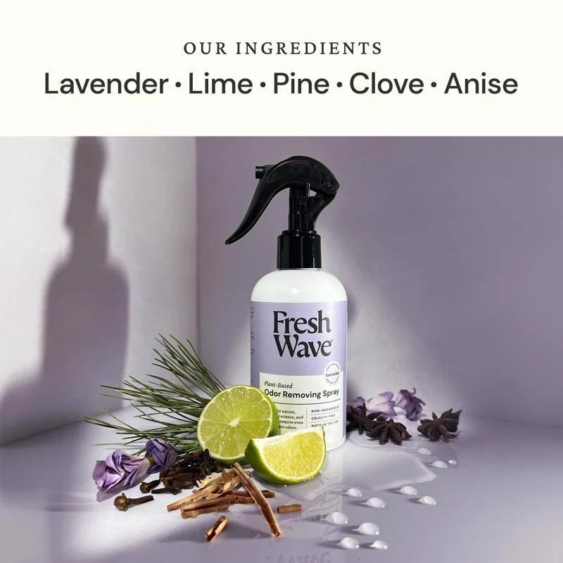 High-Quality FRESH WAVE ODOR REMOVER SPRAY 8OZ Reusable