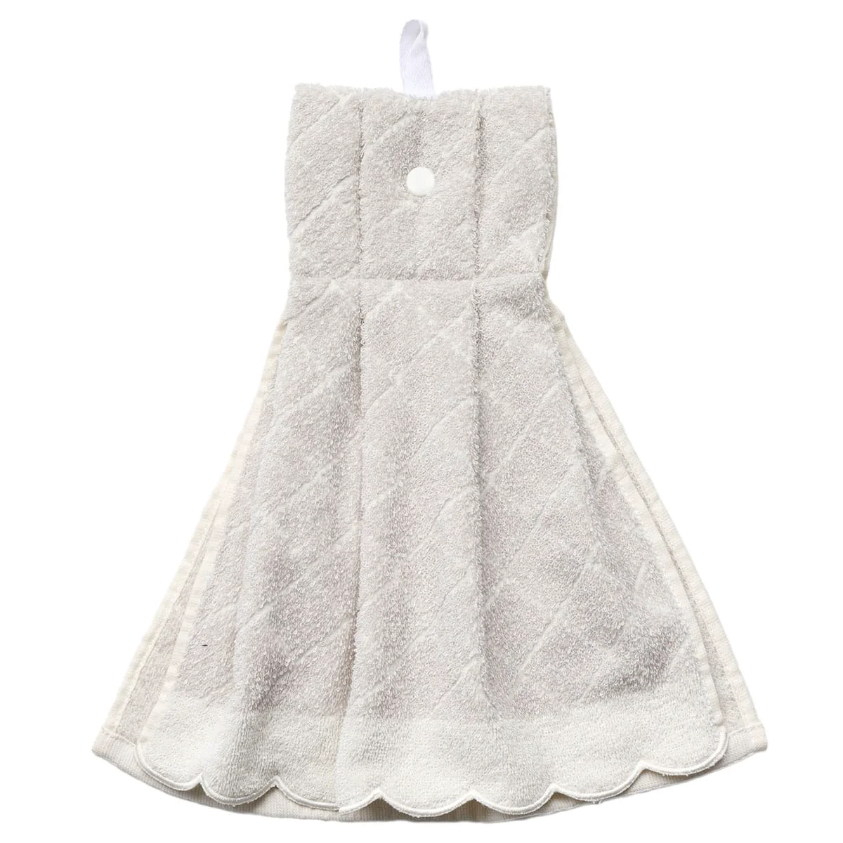 Official Dress Towel 34 x 70 cm Ivory Stylish