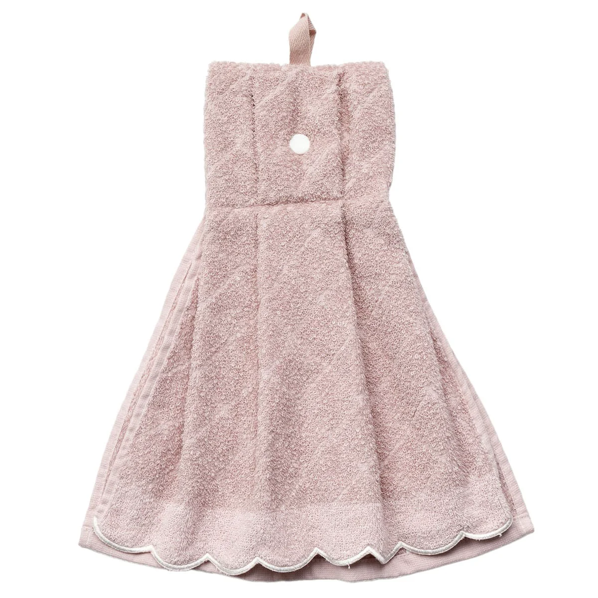 Artisan Dress Towel 34 x 70 cm Light Grayish Rose Breathable