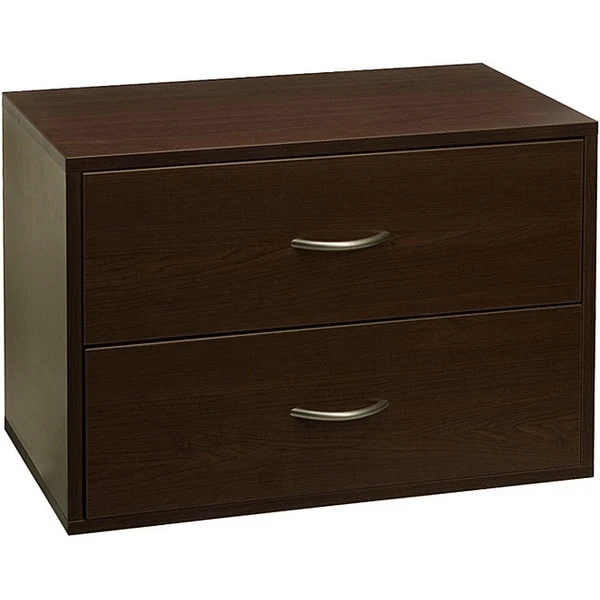 Exclusive BIG OBOX 2 DRAWER CHOCOLATE Professional