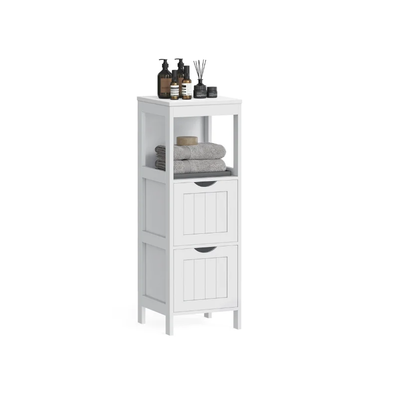 Reliable VASAGLE Sofie Collection – Floor Cabinet with 2 Drawers Exceptional