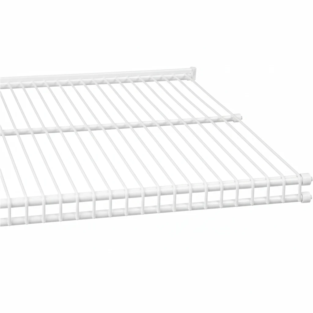 Trusted domRail Ventilated Shelves – White Flexible