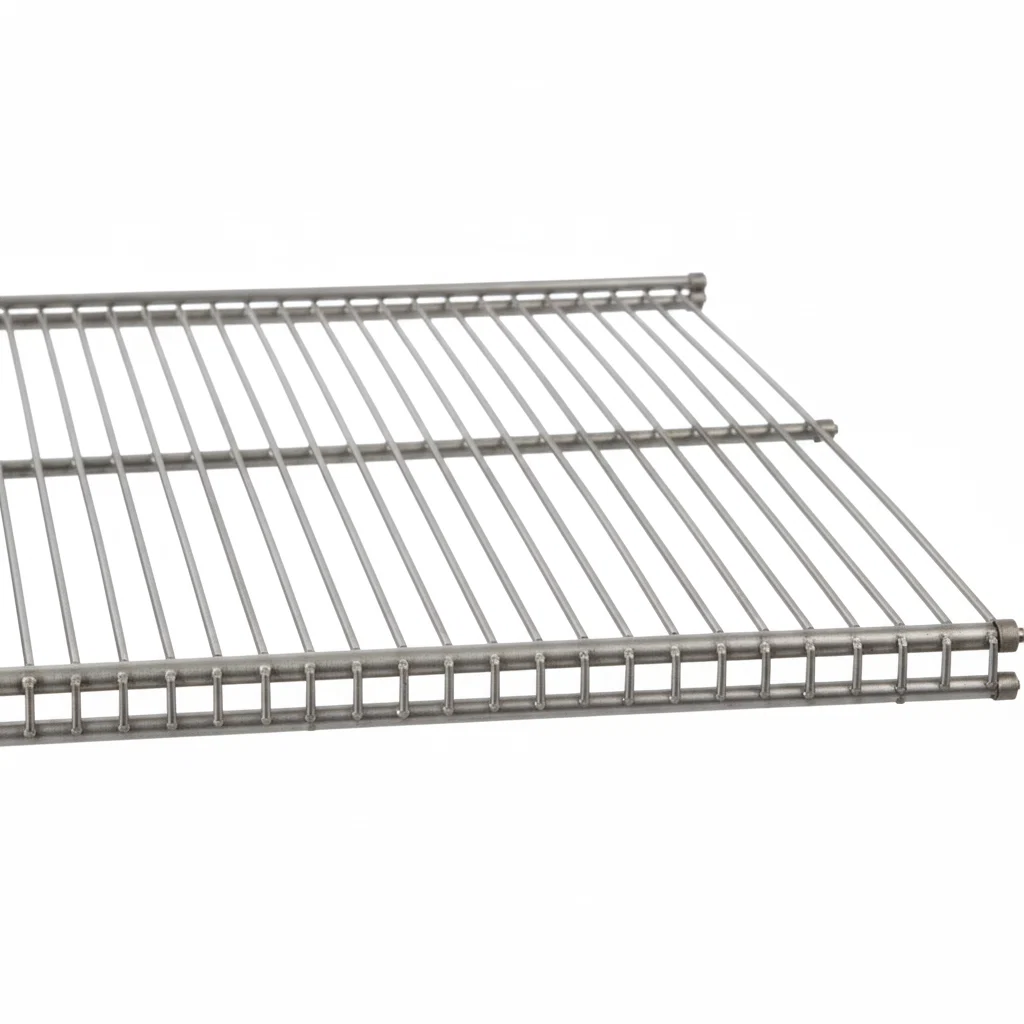 Relaxed domRail Ventilated Shelves – Nickel Crafted