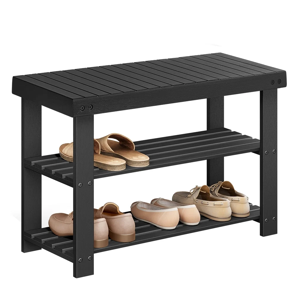 Outstanding SONGMICS Bamboo Shoe Rack Bench Exclusive