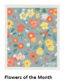 Genuine SWEDISH CLOTH FLOWERS OF THE MONTH Reliable