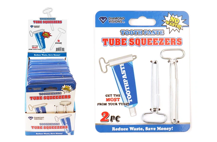 Elegant TOOTHPASTE TUBE SQUEEZERS 2PK Refined