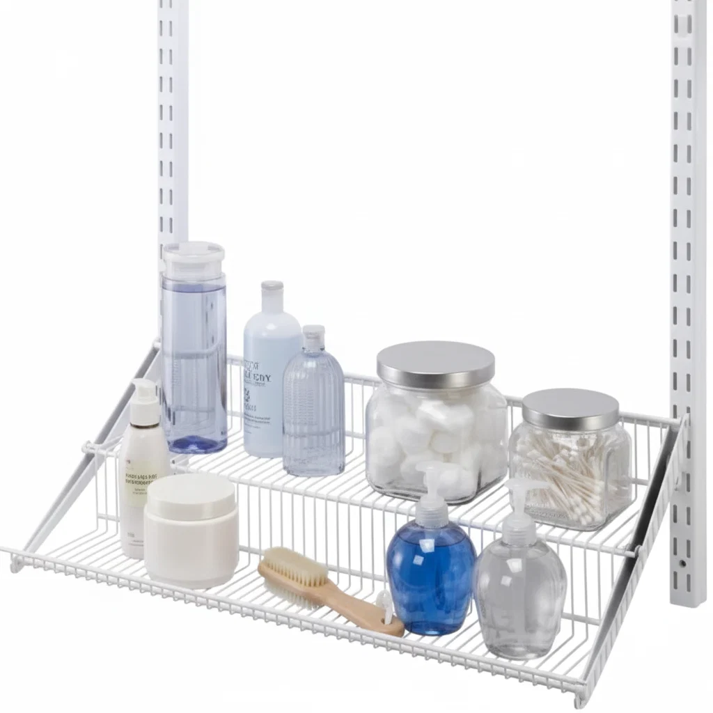 Secure domRail Tiered Ventilated Shelf Comfortable