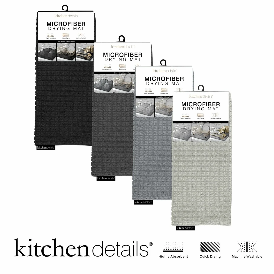 Comfortable DRYING MAT 15X20 SOLID Official