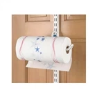 Lightweight Over the Door Paper Towel Holder – White Enhanced