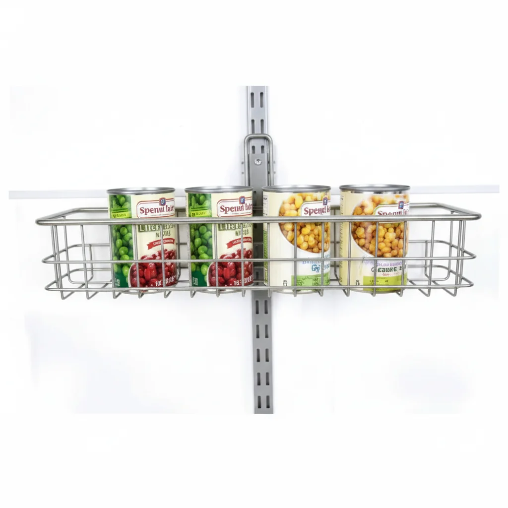 Durable 18 quot x 4 quot Basket – Nickel Prestigious