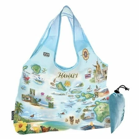 Relaxed HAWAII REUSEABLE TOTE Green