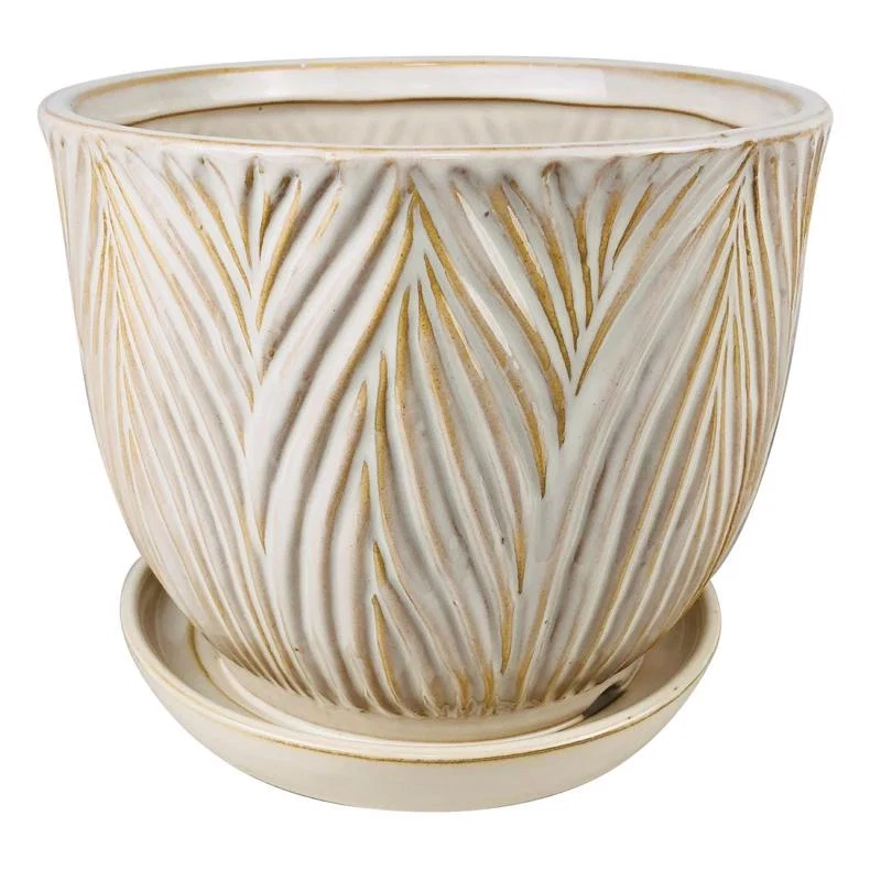 Sustainable FERNCLIFF PLANTER WHITE 4.75 quot Durable