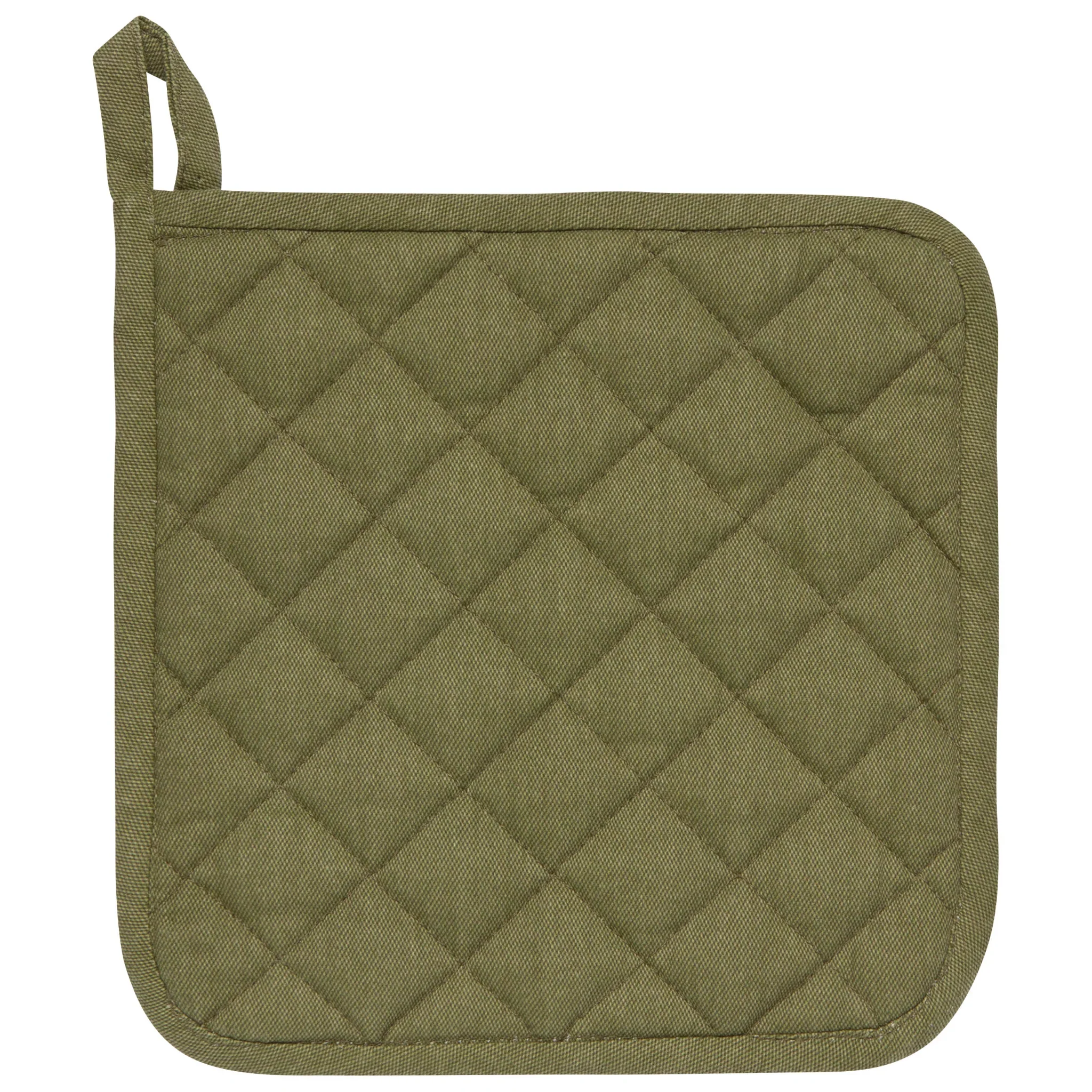 Smooth POT HOLDER STONEWASH OLIVE BRANCH Original Design