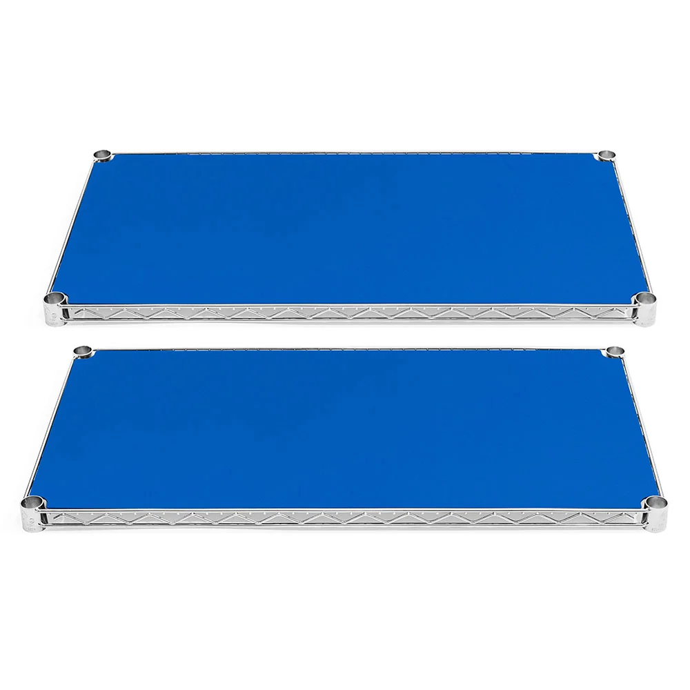 User-Friendly 21 quot d Plastic Wire Shelf Liners 2-Pack – Light Blue Dependable
