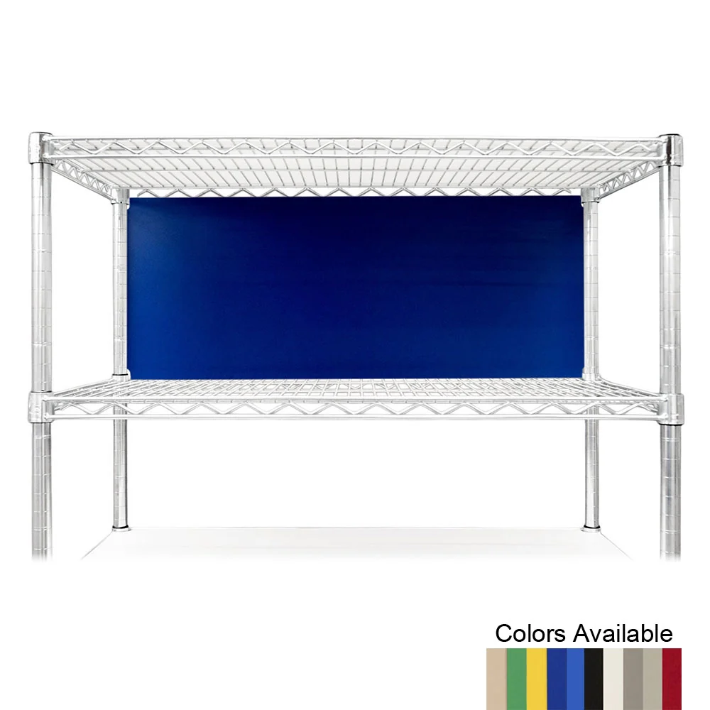 Traditional 36 quot w x 13 quot h Wire Shelving Back Panels Sophisticated