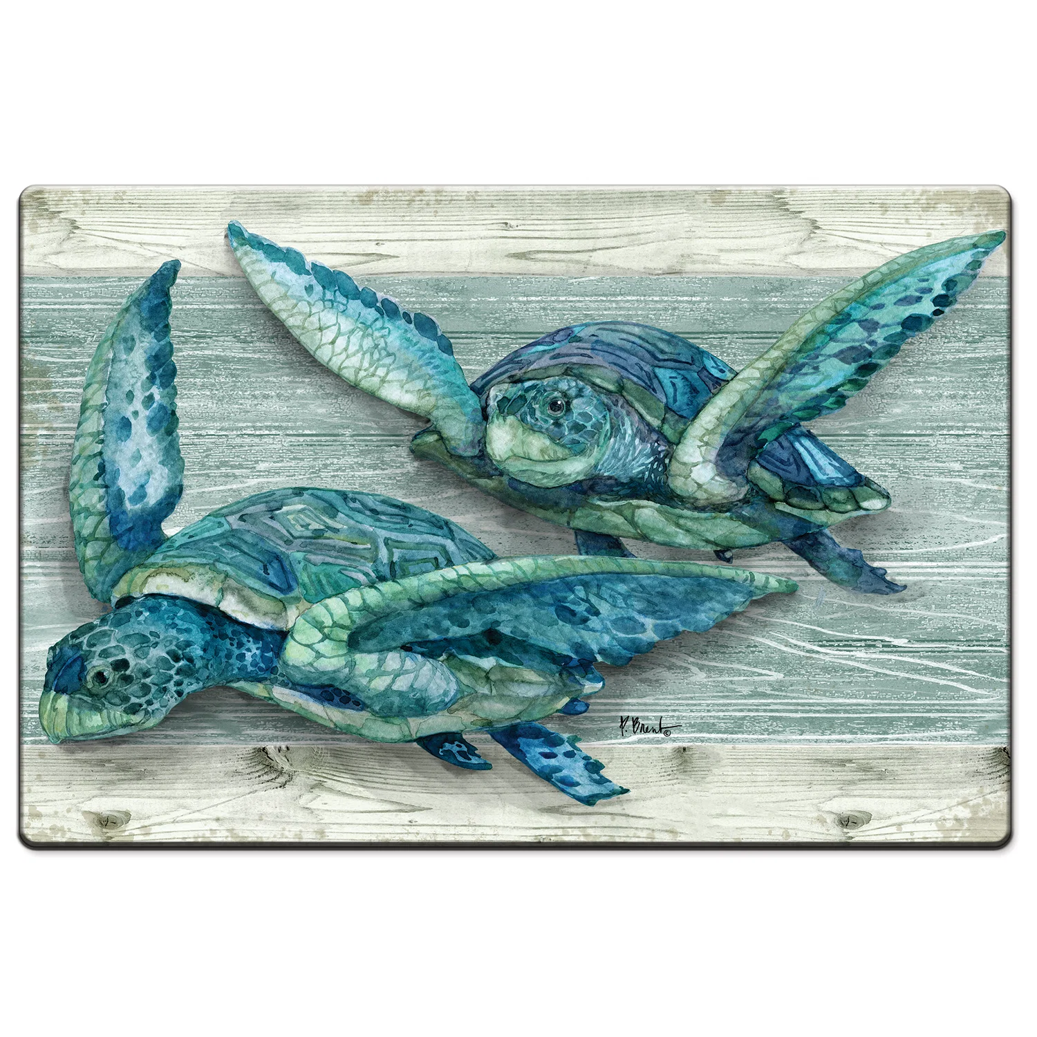 Contemporary COMFORT MAT NORTHPOINT TURTLES Carefully Designed