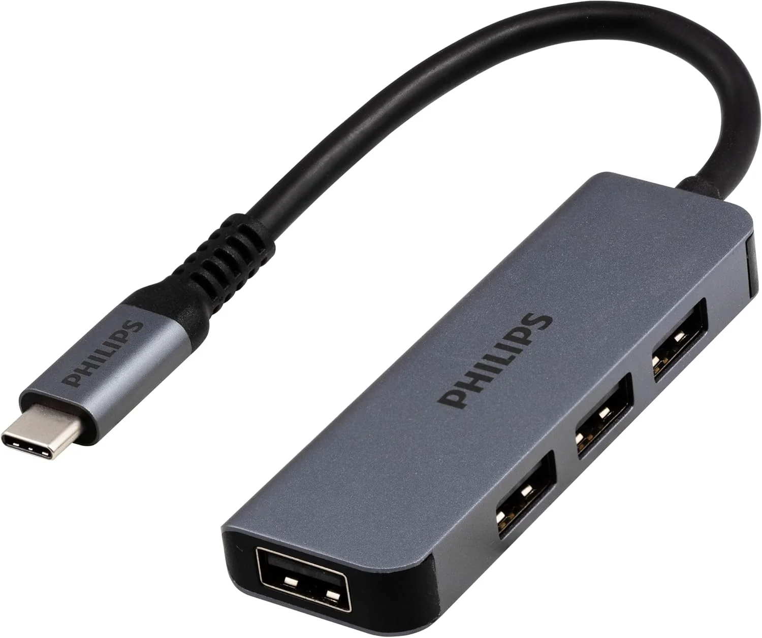 Clean PHILIPS USB HUB 4 PORT USB-C Top-Quality