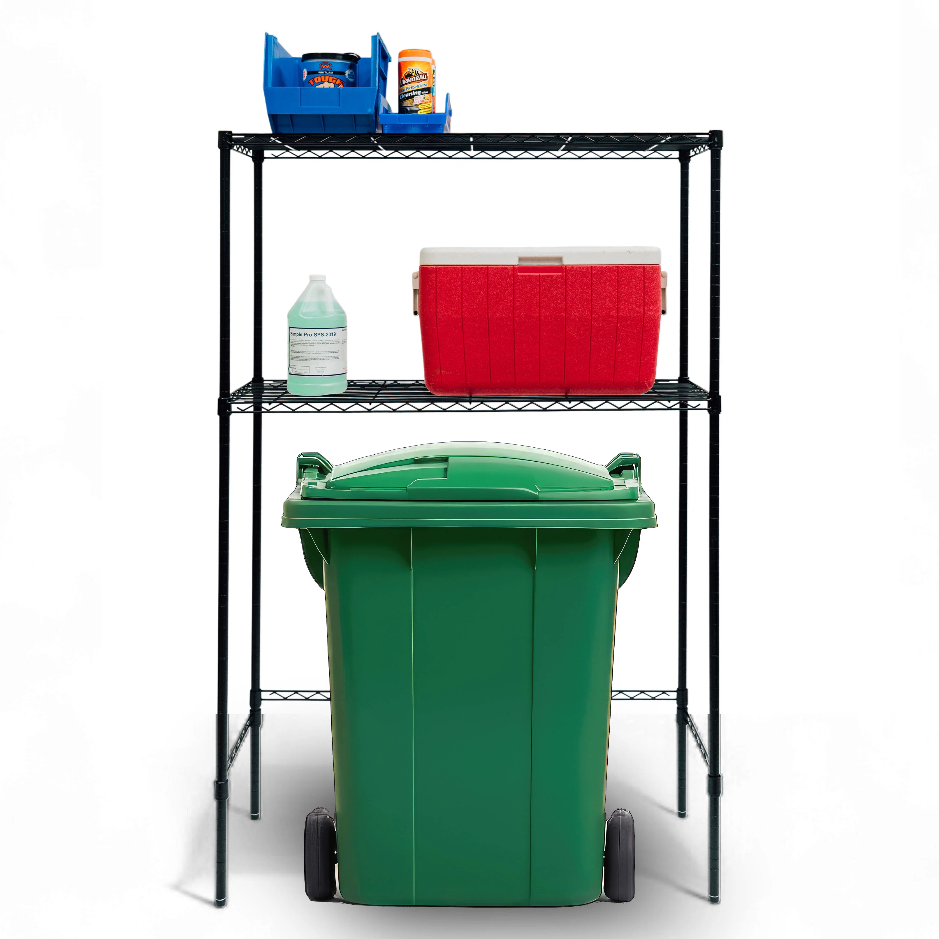 Superior Over-The-Trash Bins Shelving Original