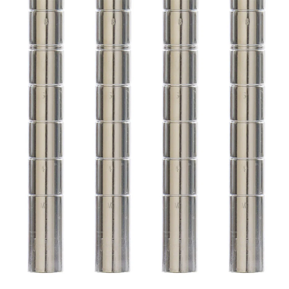 High-Performance Metro Chrome Super Erecta SiteSelect Mobile Posts – 4-Pack Professional