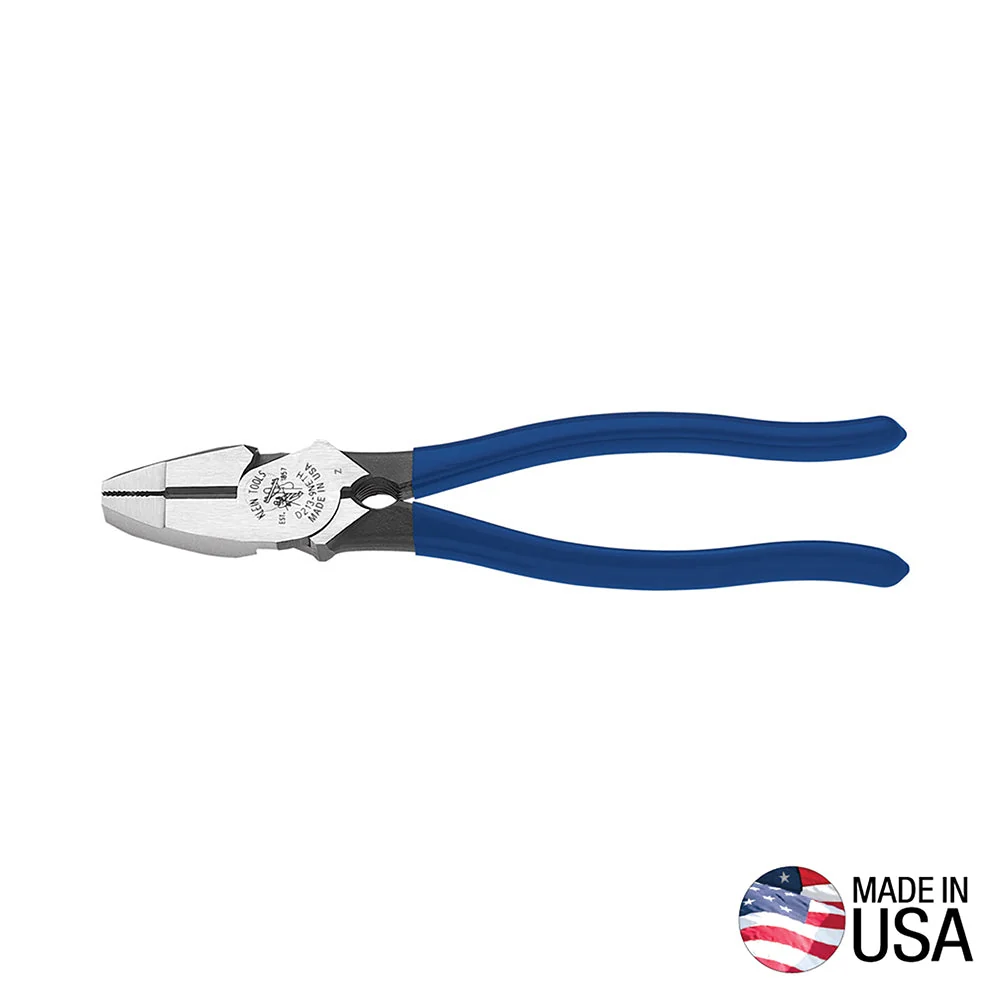 Solid Klein Lineman 39 s Bolt-Thread Holding Pliers 9-Inch D213-9NETH User-Friendly